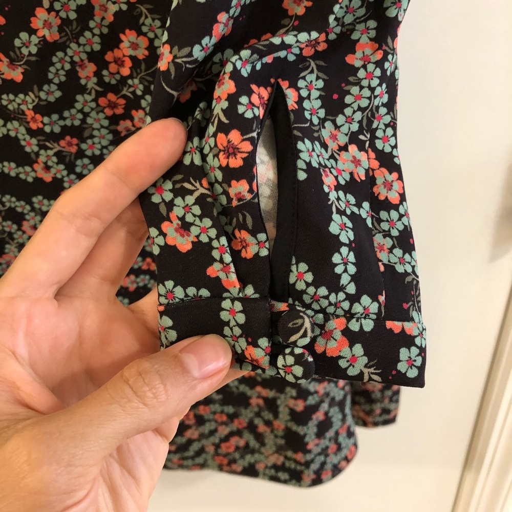 SALONI Nurul Floral Print Lace-Up Dress - Picture 7 of 8